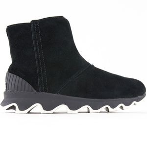 Sorel Kinetic Short Suede Waterproof Zip Boots